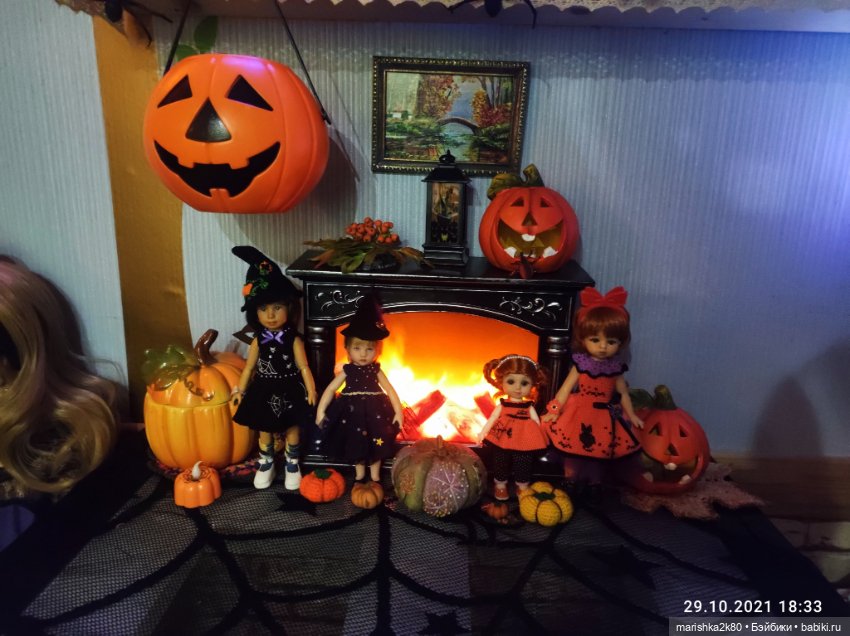 Наш хэллоуин — Домашние коллекции кукол: фото собраний