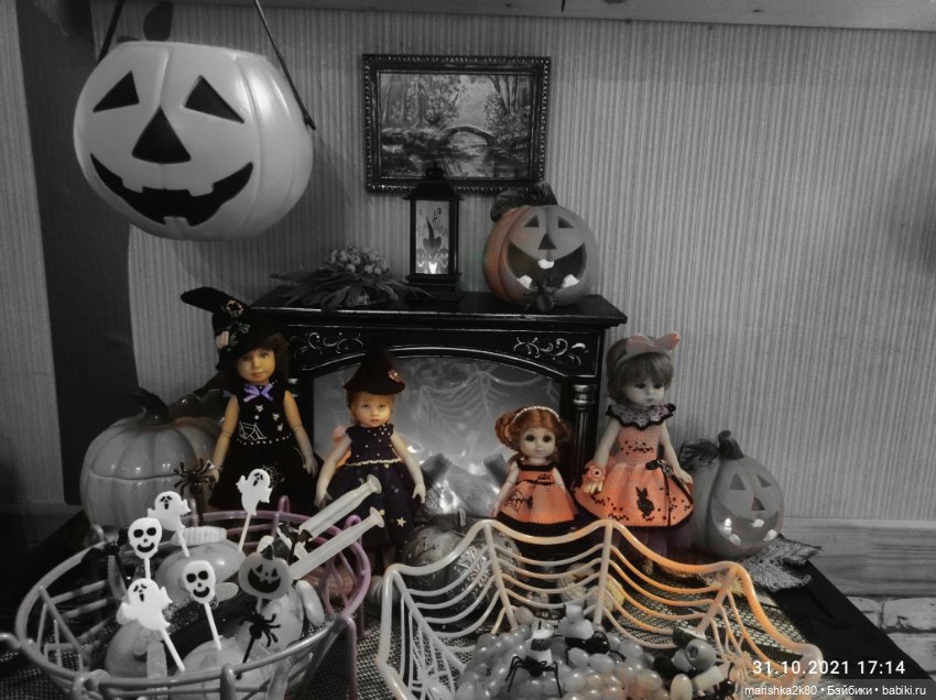 Наш хэллоуин — Домашние коллекции кукол: фото собраний