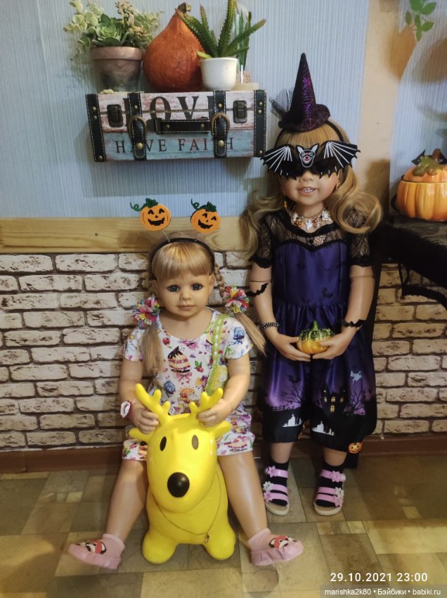 Наш хэллоуин — Домашние коллекции кукол: фото собраний