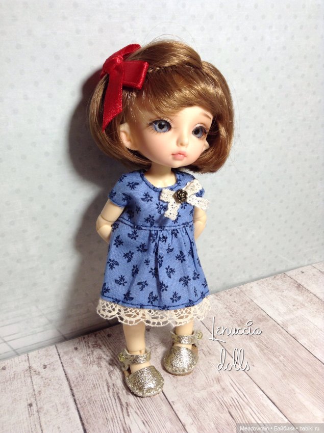 Оттенки синего — Одежда и обувь для кукол BJD (БЖД): 1/3 (фото 2)