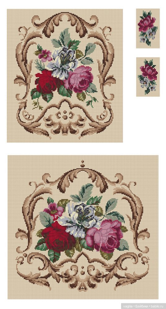 Сумочки крестом — Схемы вышивки крестом: фото узоров