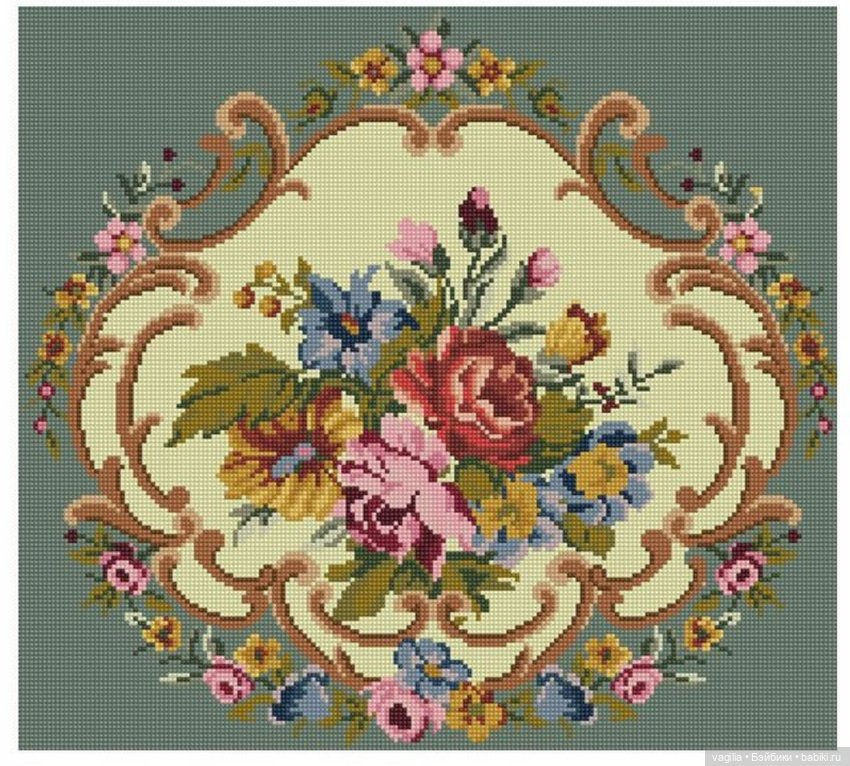 Сумочки крестом — Схемы вышивки крестом: фото узоров