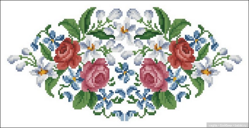 Сумочки крестом — Схемы вышивки крестом: фото узоров