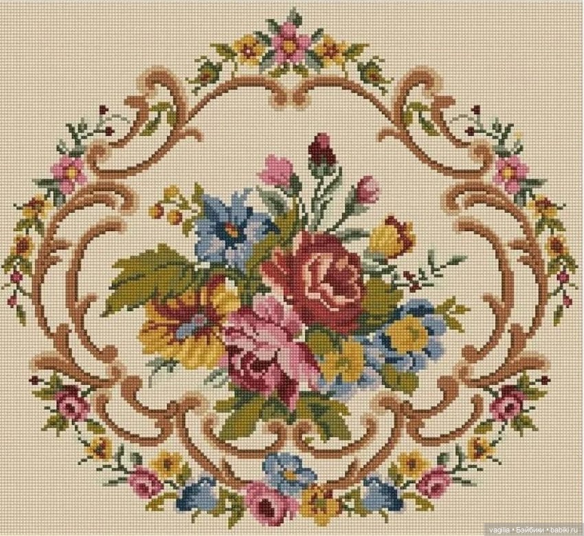 Сумочки крестом — Схемы вышивки крестом: фото узоров