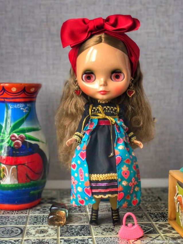 Зяня Мексиканская — Оригинальные куклы Blythe (Блайз): Takara (фото 5)
