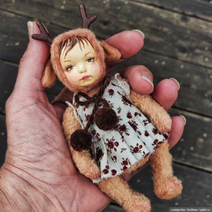 Антикварные куколки в лицах (фото 5)