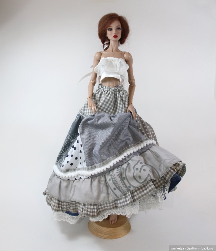 Двухсторонняя юбка - трансформер (фото 3)