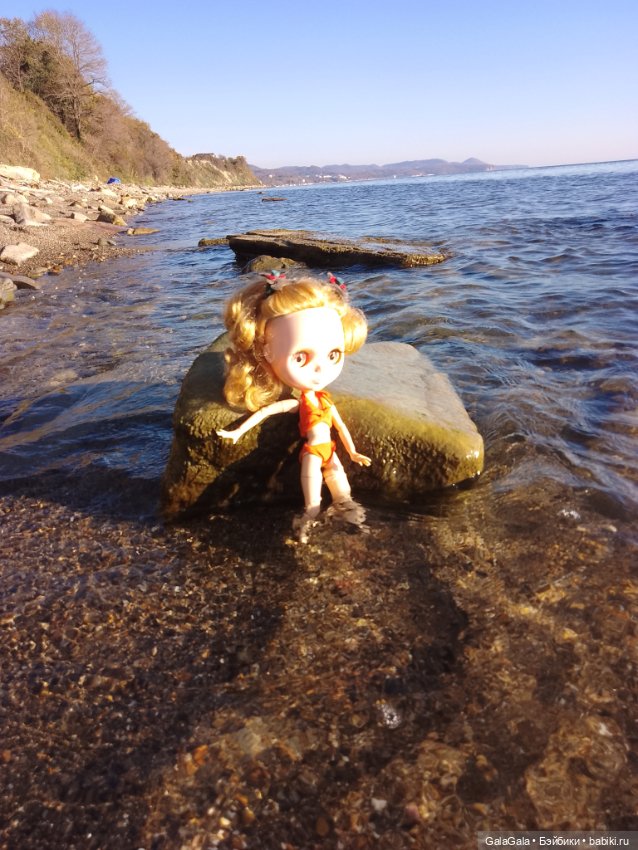 Осеннее путешествие к морю. Тата первый раз на море (фото 2)