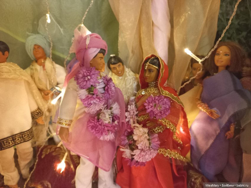 Свадьба Лакшми и Дхарам Сингха. Церемония бракосочетания (фото 5)