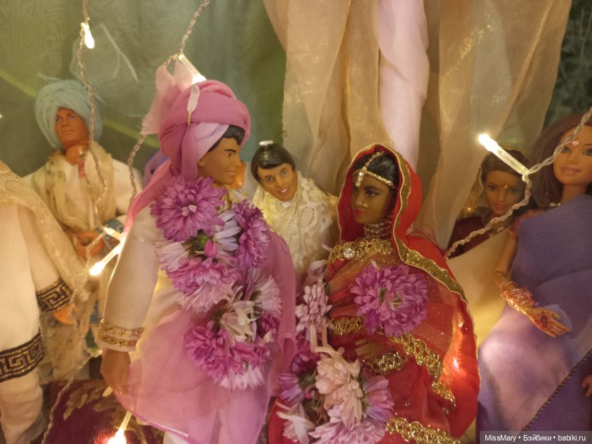 Свадьба Лакшми и Дхарам Сингха. Церемония бракосочетания (фото 7)