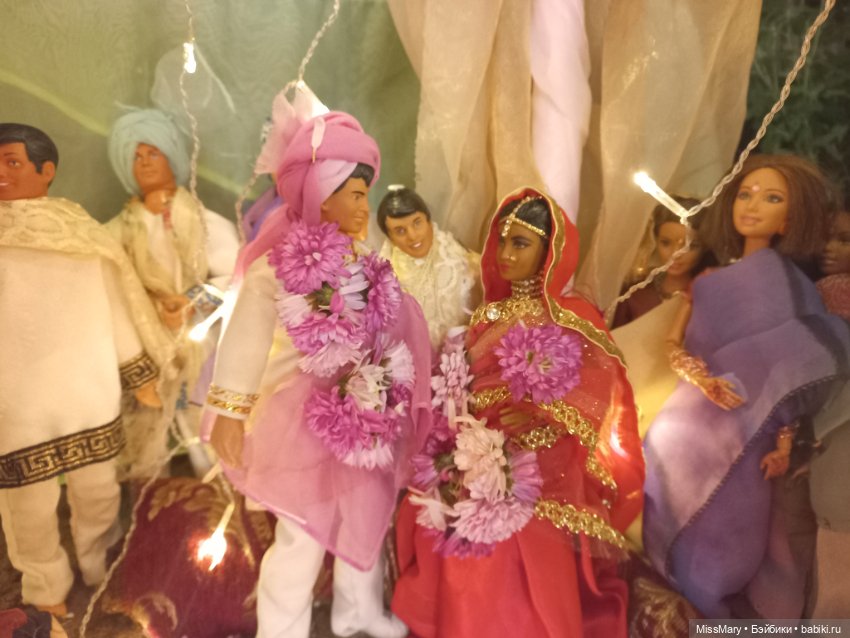 Свадьба Лакшми и Дхарам Сингха. Церемония бракосочетания (фото 6)