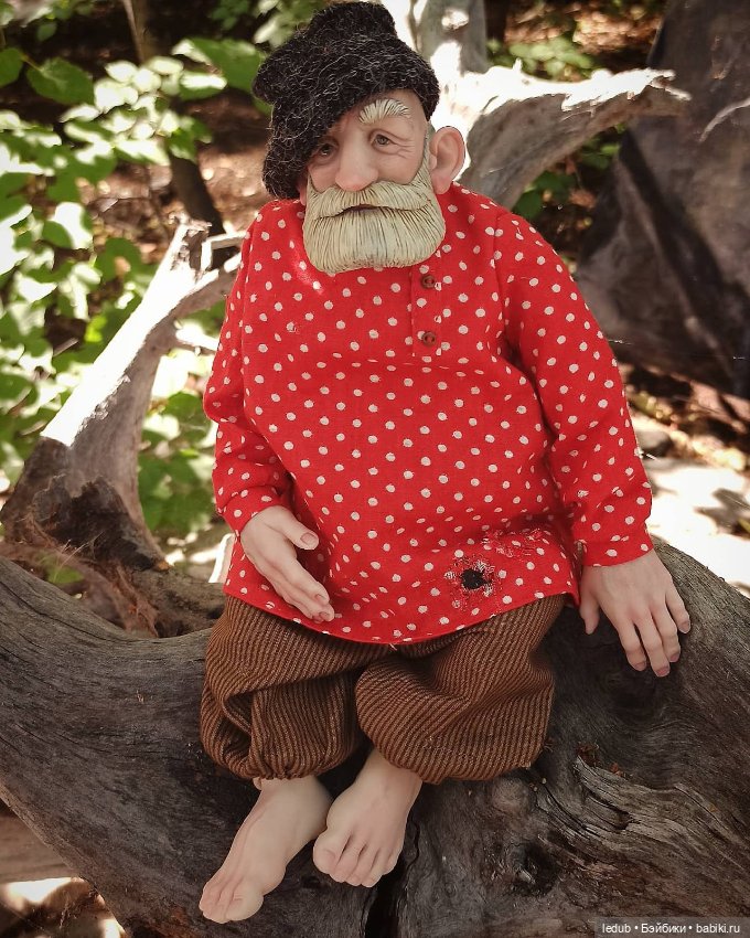 Дедули — Авторские шарнирные куклы своими руками: лепка (фото 3)