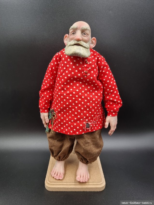 Дедули — Авторские шарнирные куклы своими руками: лепка (фото 9)