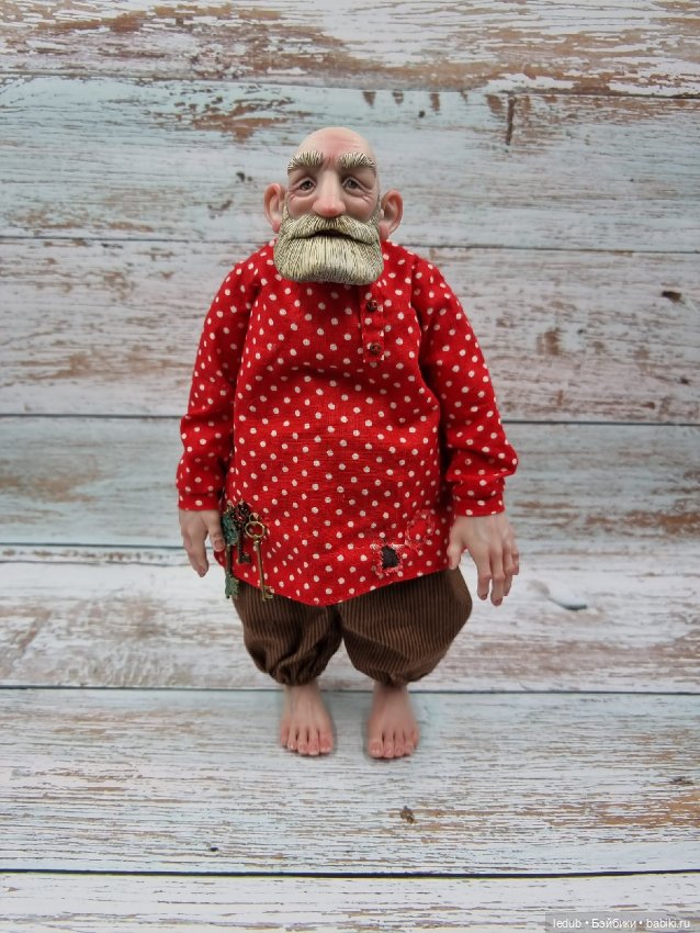 Дедули — Авторские шарнирные куклы своими руками: лепка (фото 8)