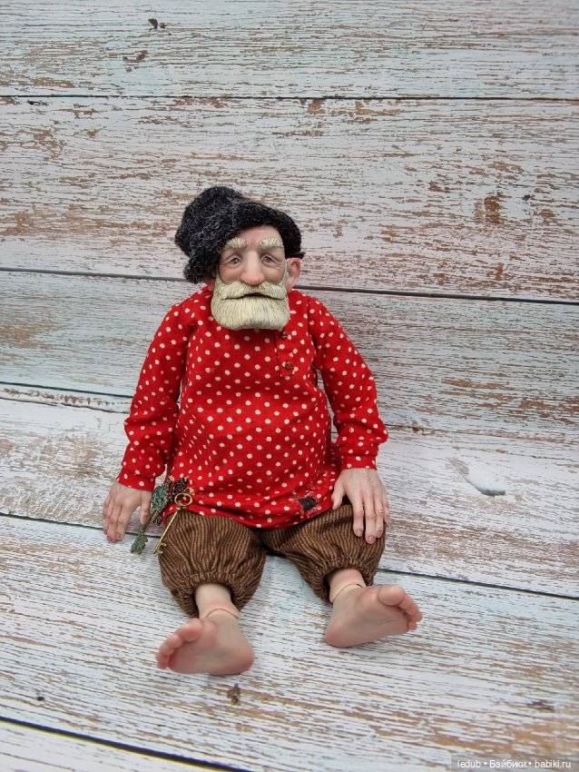 Дедули — Авторские шарнирные куклы своими руками: лепка (фото 6)