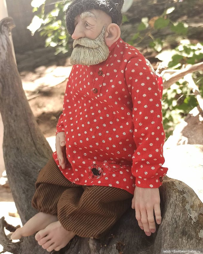 Дедули — Авторские шарнирные куклы своими руками: лепка (фото 2)