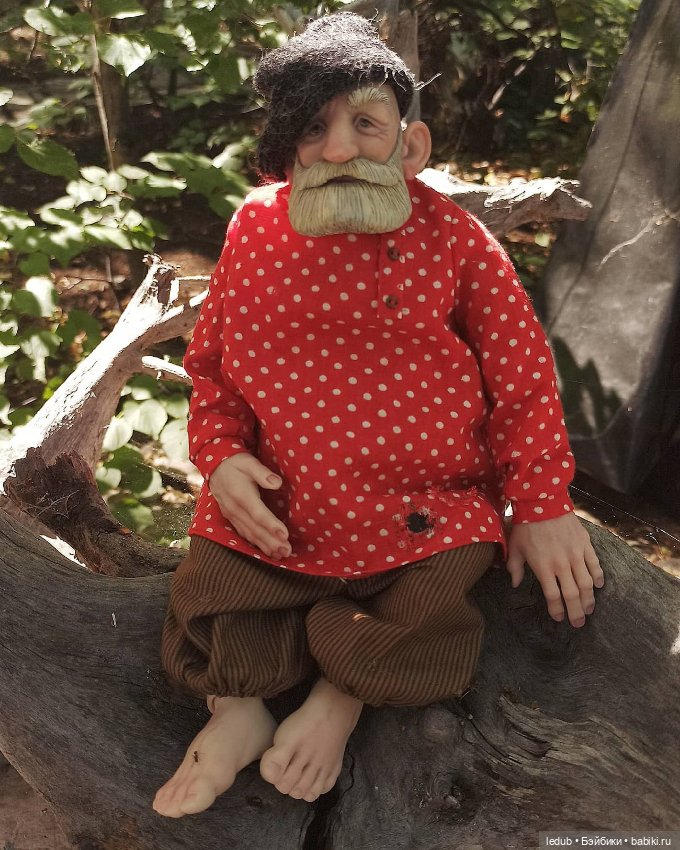 Дедули — Авторские шарнирные куклы своими руками: лепка