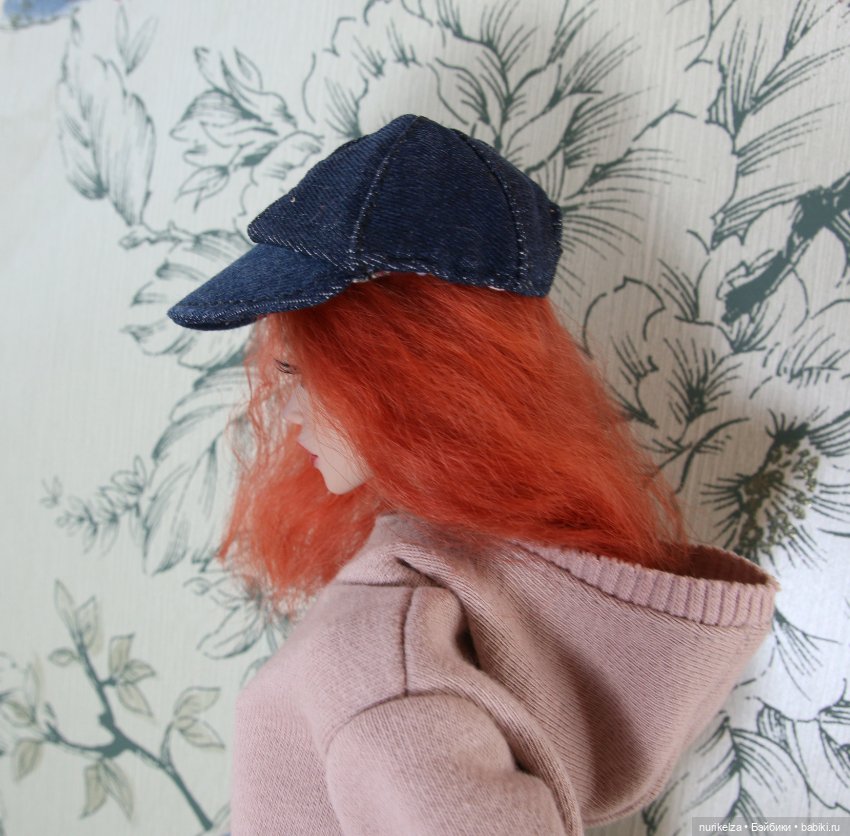 Бейсболка для куклы. Поиск нужной формы (фото 5)