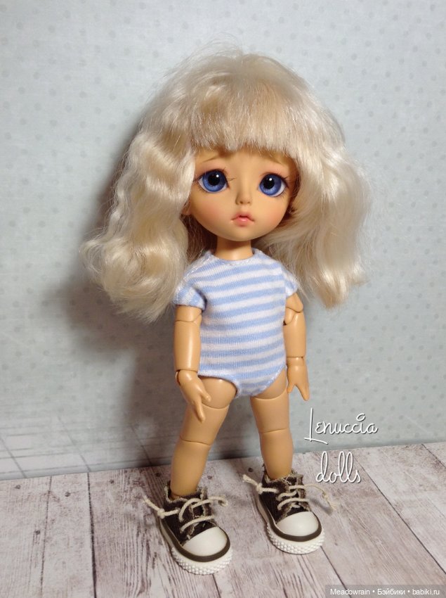 Настроение цвета "Деним" — Одежда и обувь для кукол BJD (БЖД): 1/3 (фото 4)