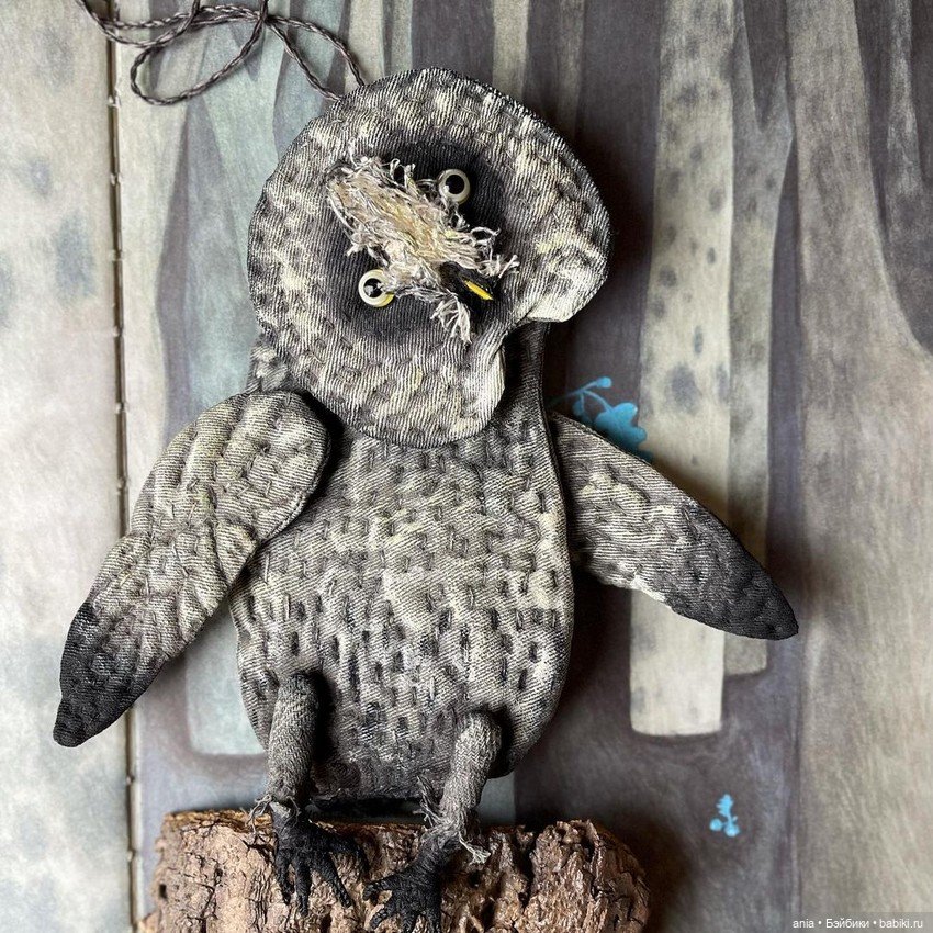 Текстильный животный мир от Марии Айткалиевой (фото 7)