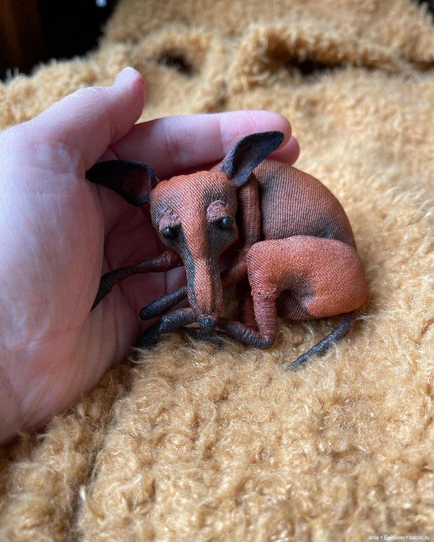 Текстильный животный мир от Марии Айткалиевой (фото 2)