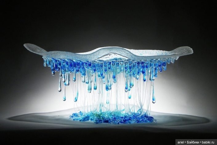 Стеклянные скульптуры от Даниэлы Форти (Daniela Forti)