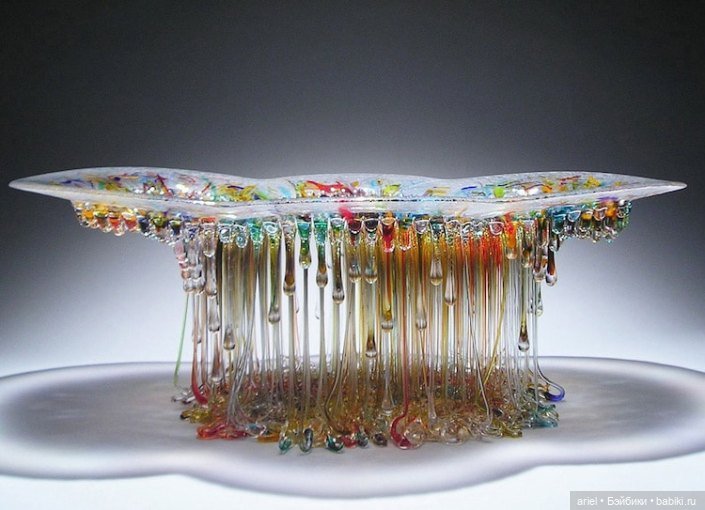 Стеклянные скульптуры от Даниэлы Форти (Daniela Forti) (фото 9)