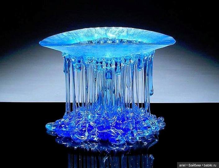 Стеклянные скульптуры от Даниэлы Форти (Daniela Forti)