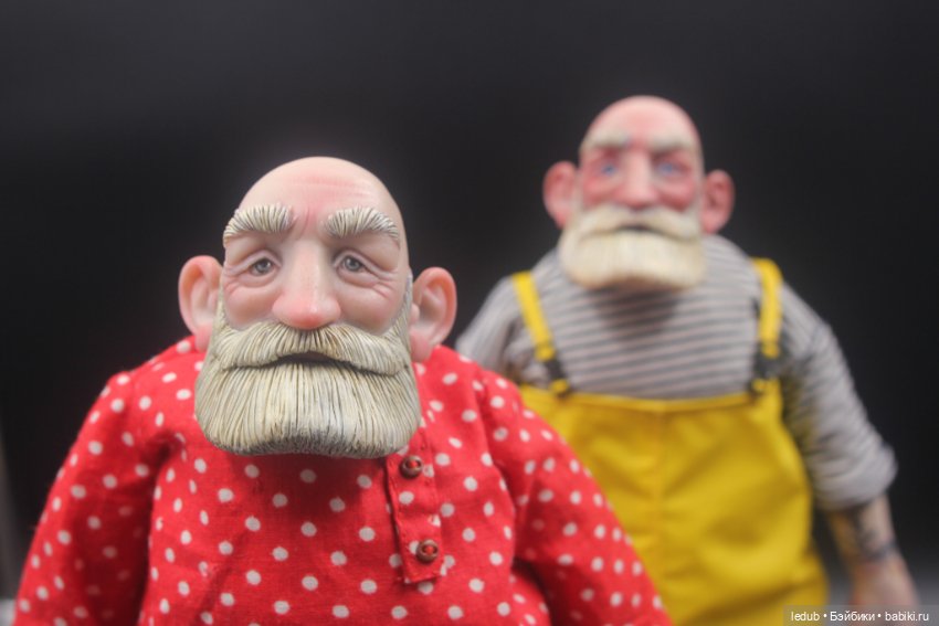 Моряк-рыбак. Будуарная кукла Лели Дубровиной