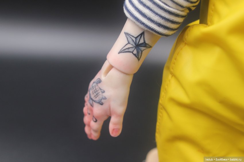 Моряк-рыбак. Будуарная кукла Лели Дубровиной