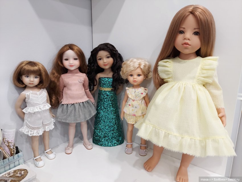 Полочка 2 — Игровые куклы разных производителей (Разное): редкие бренды (фото 2)