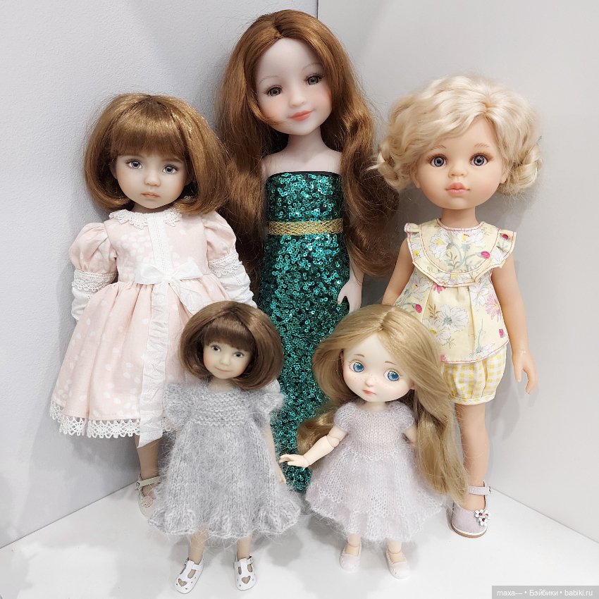 Полочка 2 — Игровые куклы разных производителей (Разное): редкие бренды