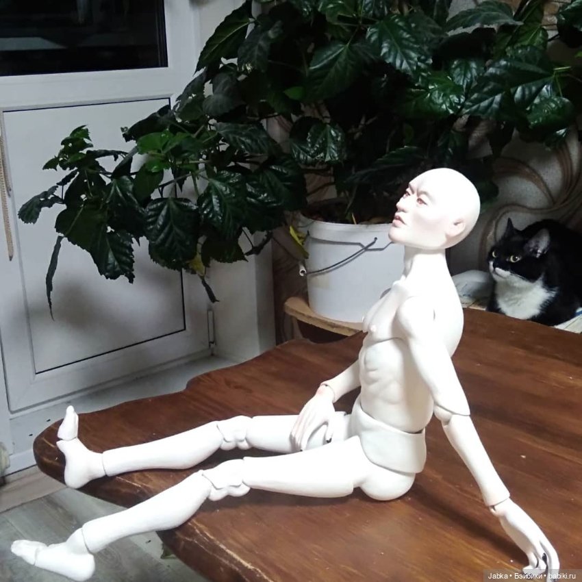 Первая примерка и выводы — Авторские шарнирные куклы своими руками: лепка (фото 3)