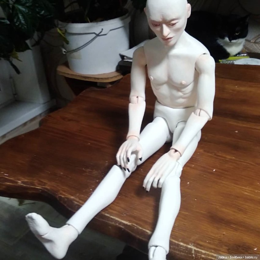 Первая примерка и выводы — Авторские шарнирные куклы своими руками: лепка (фото 2)