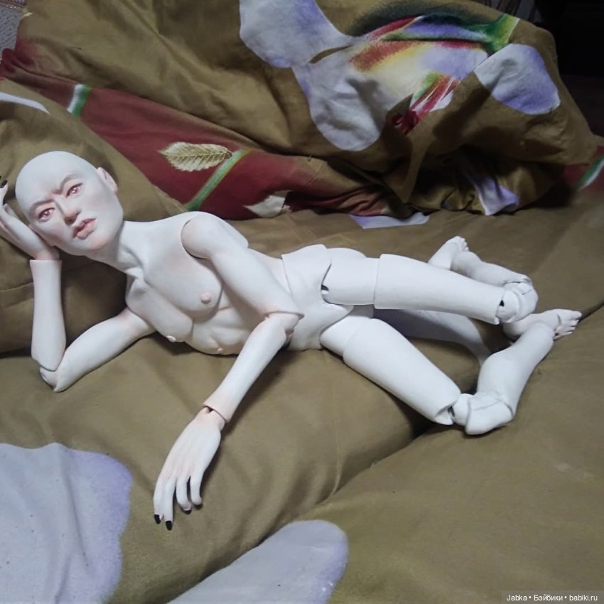 Первая примерка и выводы — Авторские шарнирные куклы своими руками: лепка (фото 8)