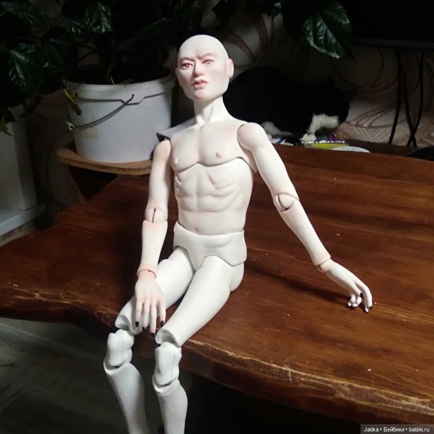 Первая примерка и выводы — Авторские шарнирные куклы своими руками: лепка (фото 5)