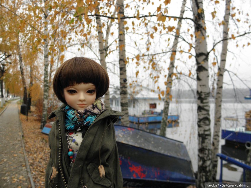 Плёс, ноябрь и моя любимая BJD (фото 9)