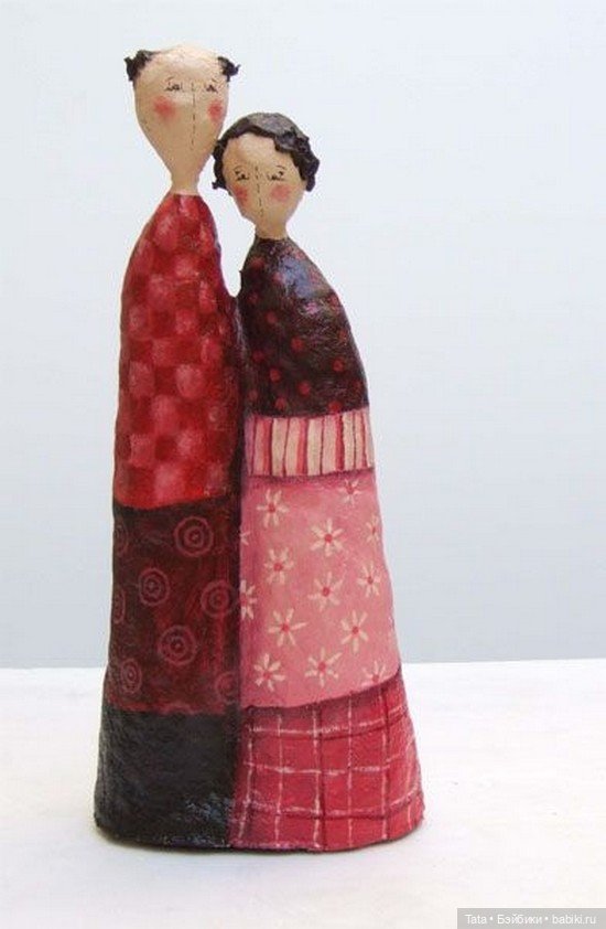 Уютные создания из папье-маше от Delphine Blais (фото 3)