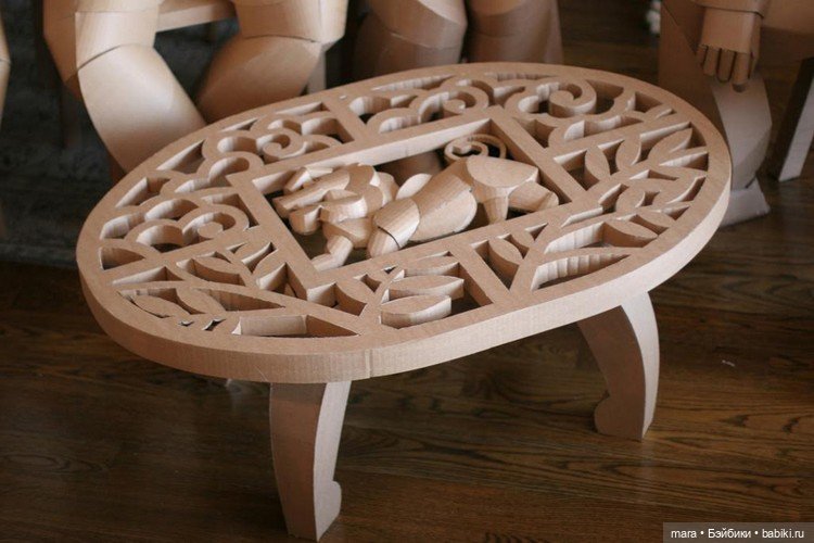 Картонные скульптуры, автор Warren King (фото 7)