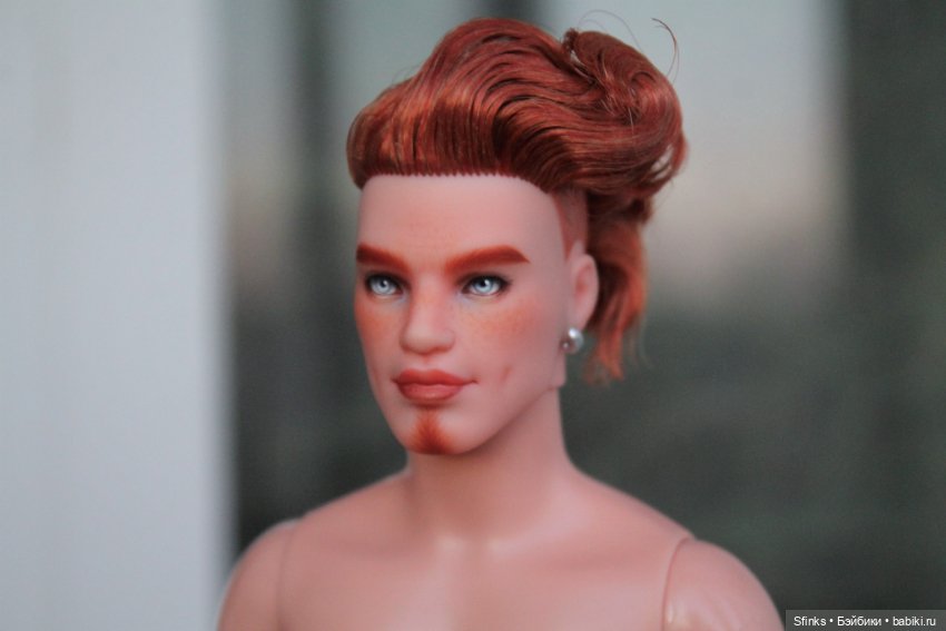 Рыж - Еще рыж - Рыыыыыыж — ООАК и кастом Барби (Barbie): репейнт (фото 4)