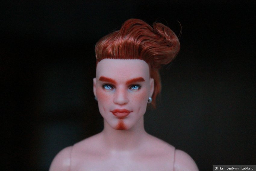 Рыж - Еще рыж - Рыыыыыыж — ООАК и кастом Барби (Barbie): репейнт (фото 2)