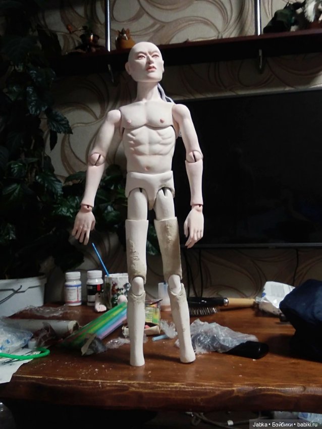 Переделала — Авторские шарнирные куклы своими руками: лепка