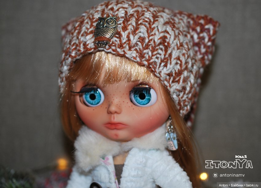 Зимний Аутфит для Лизы — Куклы Blythe (Блайз) ООАК: кастом (фото 9)