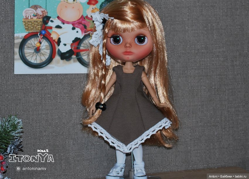 Зимний Аутфит для Лизы — Куклы Blythe (Блайз) ООАК: кастом (фото 6)