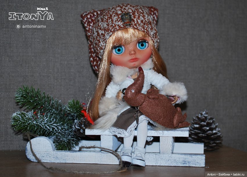 Зимний Аутфит для Лизы — Куклы Blythe (Блайз) ООАК: кастом