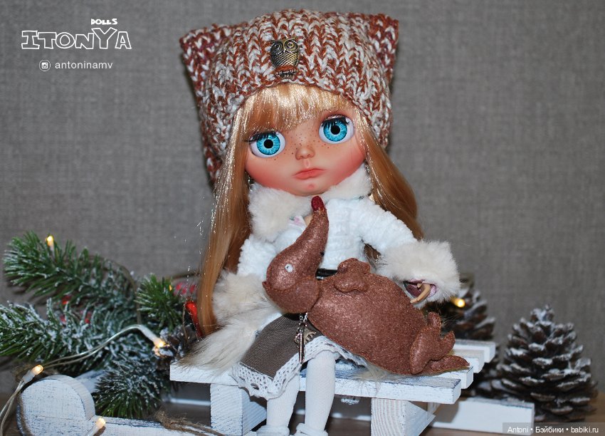 Зимний Аутфит для Лизы — Куклы Blythe (Блайз) ООАК: кастом