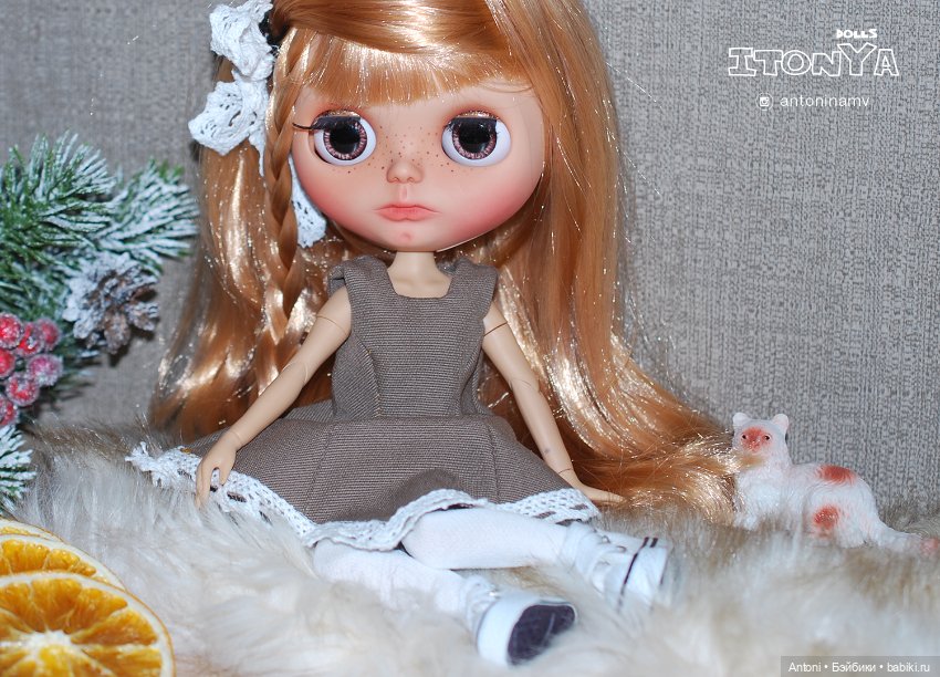 Зимний Аутфит для Лизы — Куклы Blythe (Блайз) ООАК: кастом (фото 5)