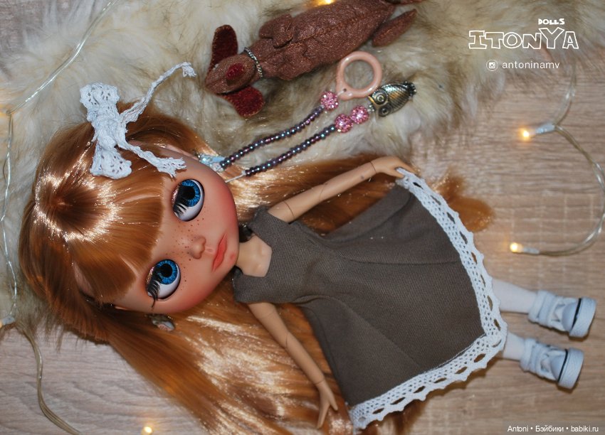Зимний Аутфит для Лизы — Куклы Blythe (Блайз) ООАК: кастом (фото 8)