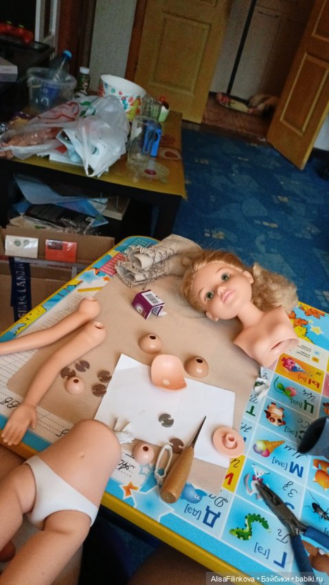 Перетяжка куклы, первый опыт (фото 4)