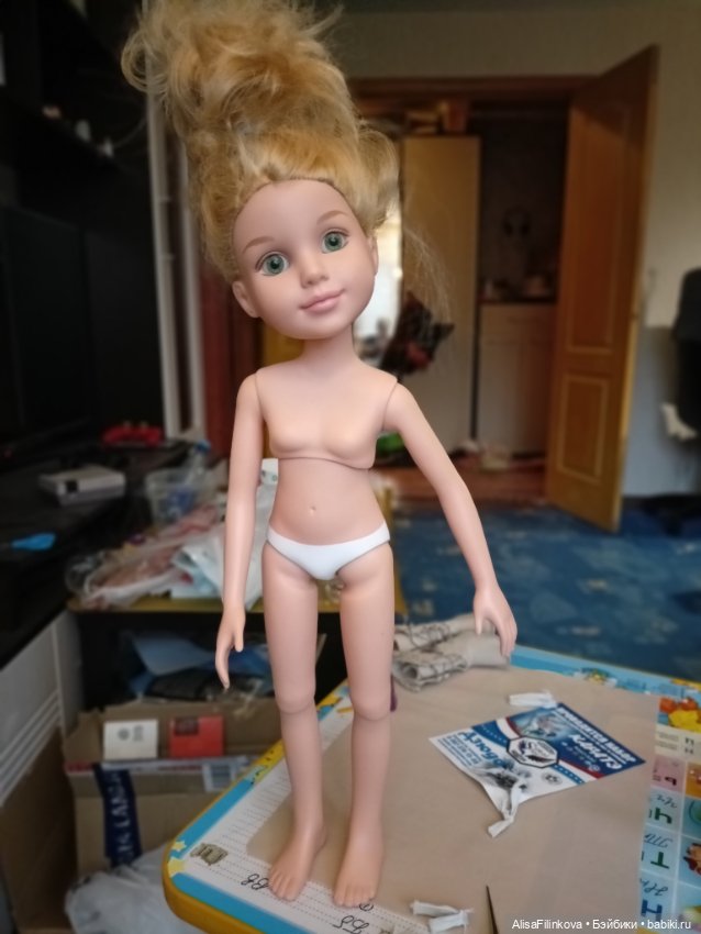 Перетяжка куклы, первый опыт